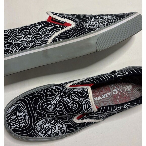 STPL x Airwalk Slip On Vintage 2009 Classic Shoe SKATE Wearable Art Jeff Staple main image 13